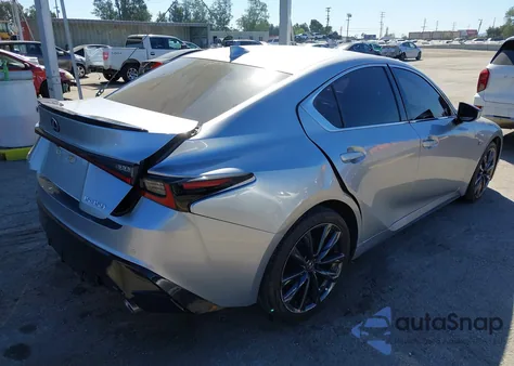 2021 Lexus Is 350 F Sport из США, поврежденный, VIN JTHGZ1B2XM5045981